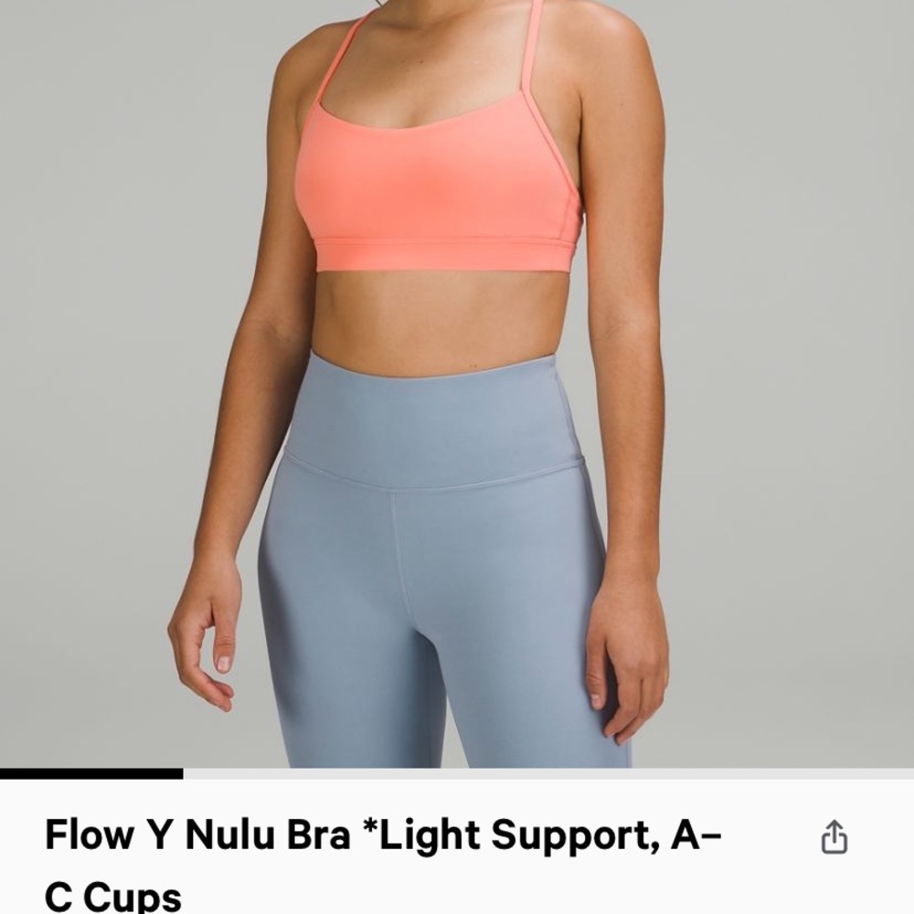 lululemon athletica Coral Bra